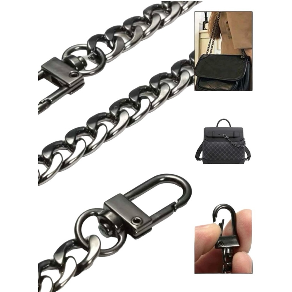 Black Aftermarket Replacement Chain Length 47.24" - Picture 6 of 15